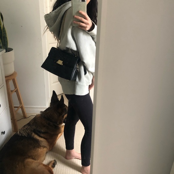 Black leather purse - Picture 2 of 5